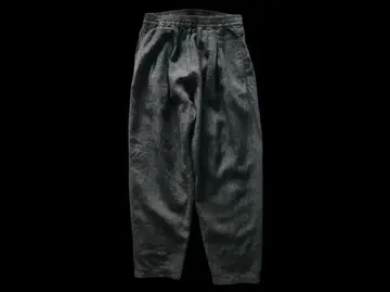 24ss confect 먹물 염색 글렌체크 이지 팬츠 4