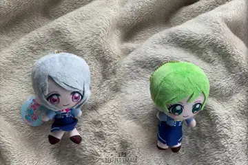 비밀의 아이프리 롯도 에루 아이리 봉제 인형 2개 세트