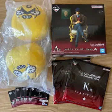 제일복권 죠죠의 기묘한 모험 A상 조나단 G상 봉제 인형 하위 7점