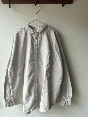 SUN VALLEY . 와이드 실루엣 드롭 숄더 셔츠