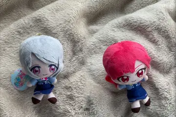 비밀의 아이프리 로쿠도 에루, 이치죠지 사쿠라 봉제 인형 2개 세트