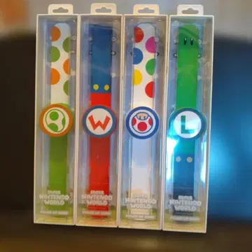 슈퍼 마리오 파워업 밴드 4개 세트