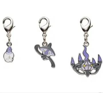 포켓몬 전국도감 메탈참 607 608 609 샹델라