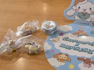 시나모롤 쿠라스시 에스프레소 카푸치노 피규어 마스킹 테이프