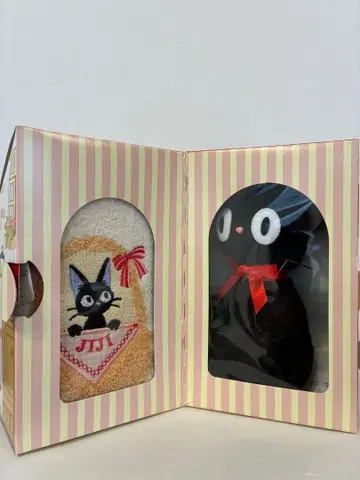 마녀 배달부 키키 지지 봉제 인형 & 타월