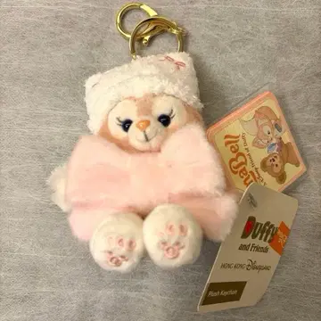 홍콩 디즈니 리나벨 봉제 인형 키링 리본 엄선