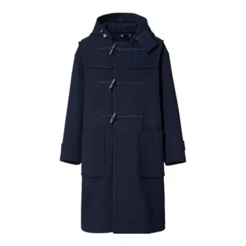 유니클로 +J 울 오버 사이즈 더플 코트 XS 사이즈 네이비