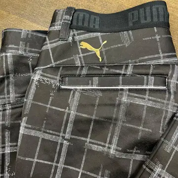 PUMA 체크 무늬 남성 바지 86