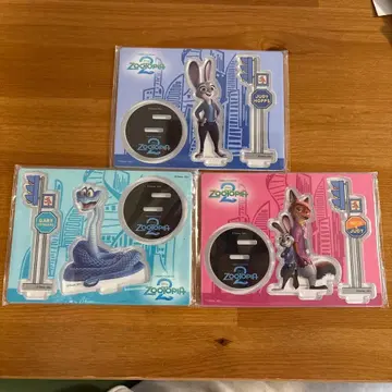 새상품! 제일복권 주토피아2 아크릴 스탠드 닉 주디