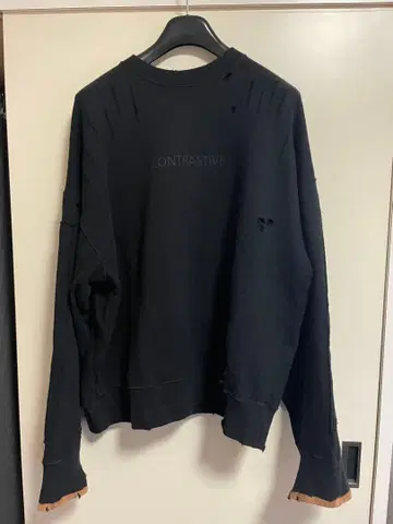 ssstein OVERSIZED REBUILD SWEAT LS