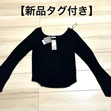 UNIQLO 마메쿠로구치 3D 리브 스퀘어 넥 스웨터 택 포함 XXL