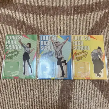 아크릴 스탠드 주술회전 에비스바시 고죠 사토루 게토 스구루 이에이리 쇼코