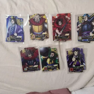 킹덤 1번 복권 E상 7종 아크릴 스탠드 세트