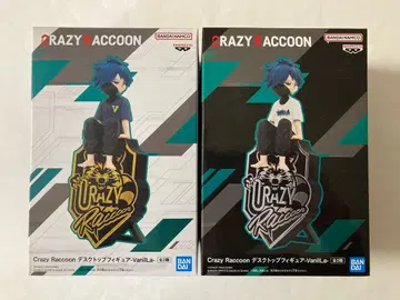 Crazy Raccoon 데스크탑 피규어 VanilLa 2종