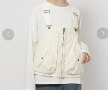 니코앤드 포켓 워크 베스트 택 포함 미사용 새상품