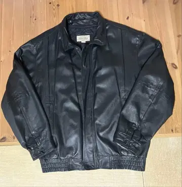 레어 90s 세인트 존스 베이 라이너 탈부착 가능 가죽 자켓 XL