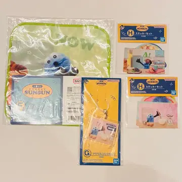 제일복권 PUPPET SUNSUN 4종 세트