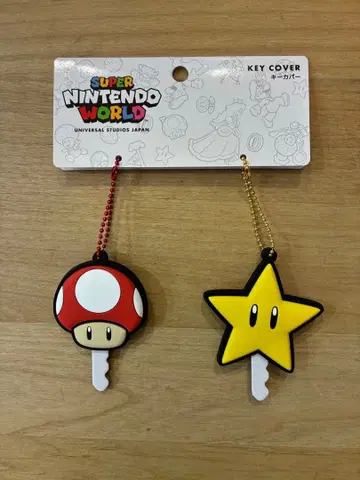 슈퍼 닌텐도 월드 슈퍼 마리오 키 커버 USJ