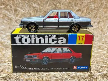 토미카 일본제 블랙 상자 17 닛산 블루버드 1800 터보 슈퍼 기프트