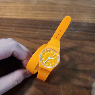 Swatch 손목시계 러버 밴드