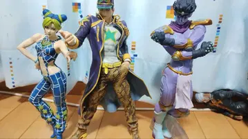 죠죠 제일복권 피규어 스톤 오션 죠린 죠타로 플라티나 하자 있음