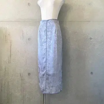 새상품급 아뉴앙스 anuans 오팔 타이트 스커트 SAX