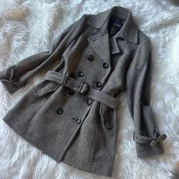 다크코어 헤이세이 갸루 y2k 그런지 코트 벨트 포함 archive