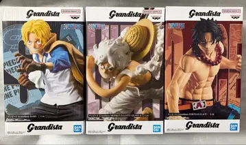 원피스 Grandista 에이스 사보 루피 피규어 3체 세트