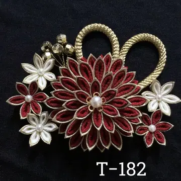 츠마미세이 머리 장식 결혼식 성인식 졸업식 사전 촬영