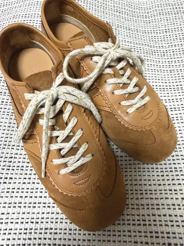 dries van noten 스웨이드 스니커즈