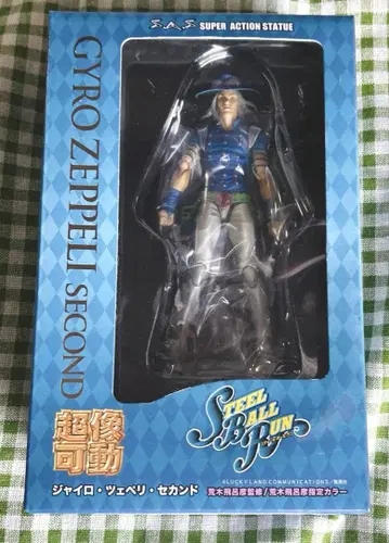 죠죠의 기묘한 모험 자이로 체펠리 세컨드 초상 가동 피규어