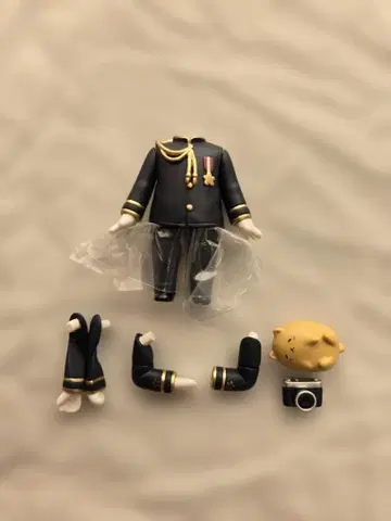 넨도로이드 헤타리아 일본 블랙 바디 부품