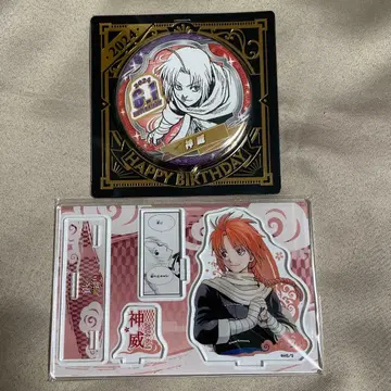 은혼 2024 벌스데이 명장면 디오라마 피규어 & 캔뱃지 카무이