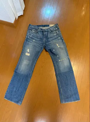 RUEHL No.925 USA제 데미지 데님 빈티지 가공 단종 레어