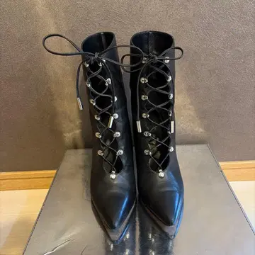 [시가슨 모리슨] 블랙 부츠 레이스업 7 유나이티드 애로우즈