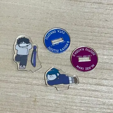 주술회전0 아크릴 스탠드 지로리 잘자 욧코츠 마키 씨