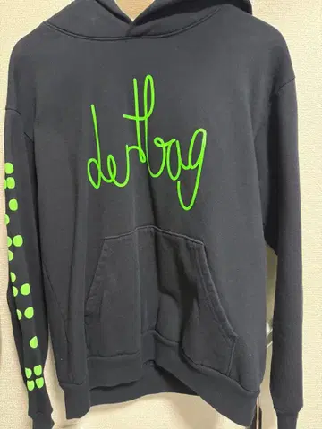 dertbag 후드티 블랙 minnano x IMAZINE