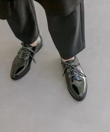 템퍼레이트 파피용 로퍼 레인슈즈 펌프스