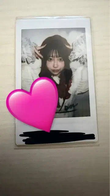 큐스토 사쿠라바 하루카 발렌타인 폴라로이드