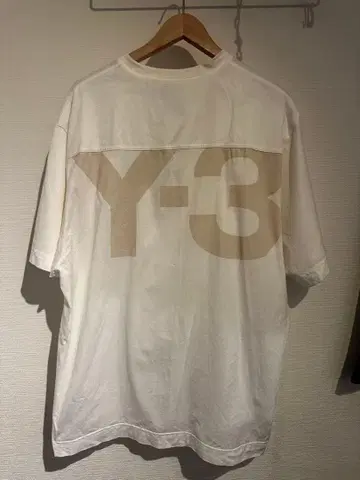 Y-3 화이트 티셔츠 M