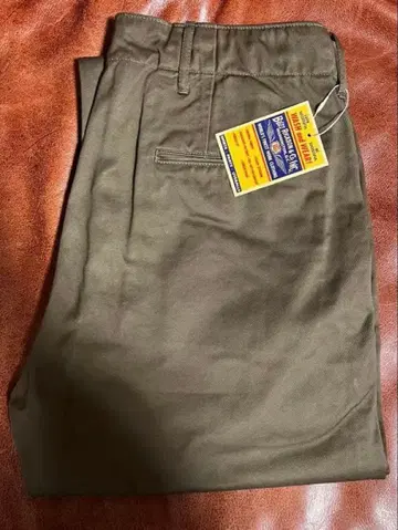 Buzz Rickson's 치노 팬츠 올리브 W31L30