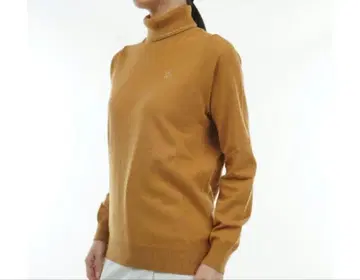 새상품급 세인트앤드류스 터틀넥 스웨터 니트 베이지 M