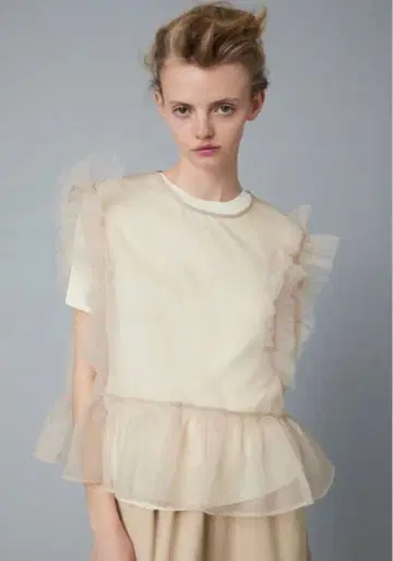 HeRIN.CYE 시어 메니 프릴 베스트