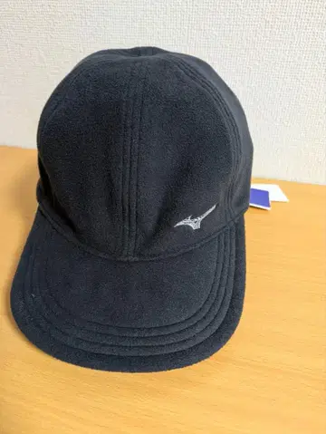 Mizuno 블랙 캡 리버서블 (플리스 x 폴리에스테르) 익명 배송
