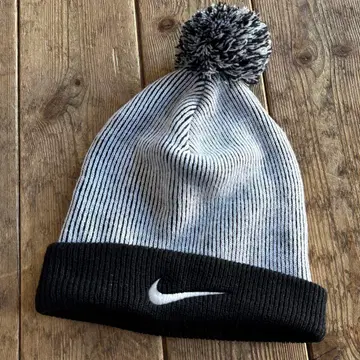 90s NIKE 나이키 빈티지 봉봉 니트 모자 스우시 비니