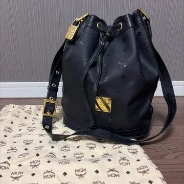 MCM 복조리 숄더백 블랙 빈티지 [