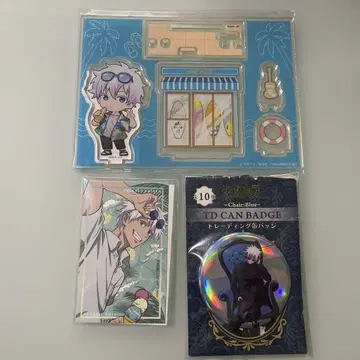 주술회전 고죠 사토루 아크릴 스탠드 캔뱃지 스티커 마루쿠지 럭키 쿠지