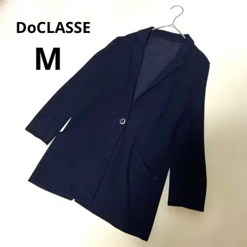 DoCLASSE 두클라쎄 가디건 싱글 버튼 네이비 얇은 소재 네이비