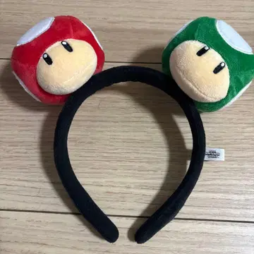 버섯 귀 달린 머리띠