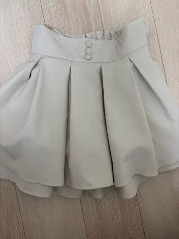 INGNI 스커트 화이트 베이지